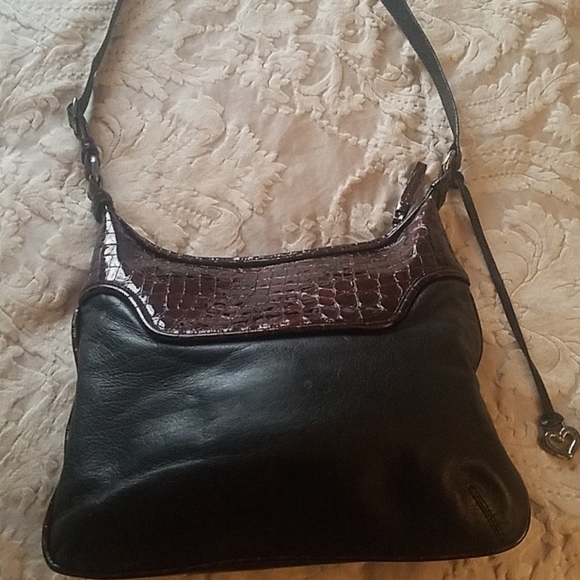 Brighton leather crossbody bag - Picture 1 of 6